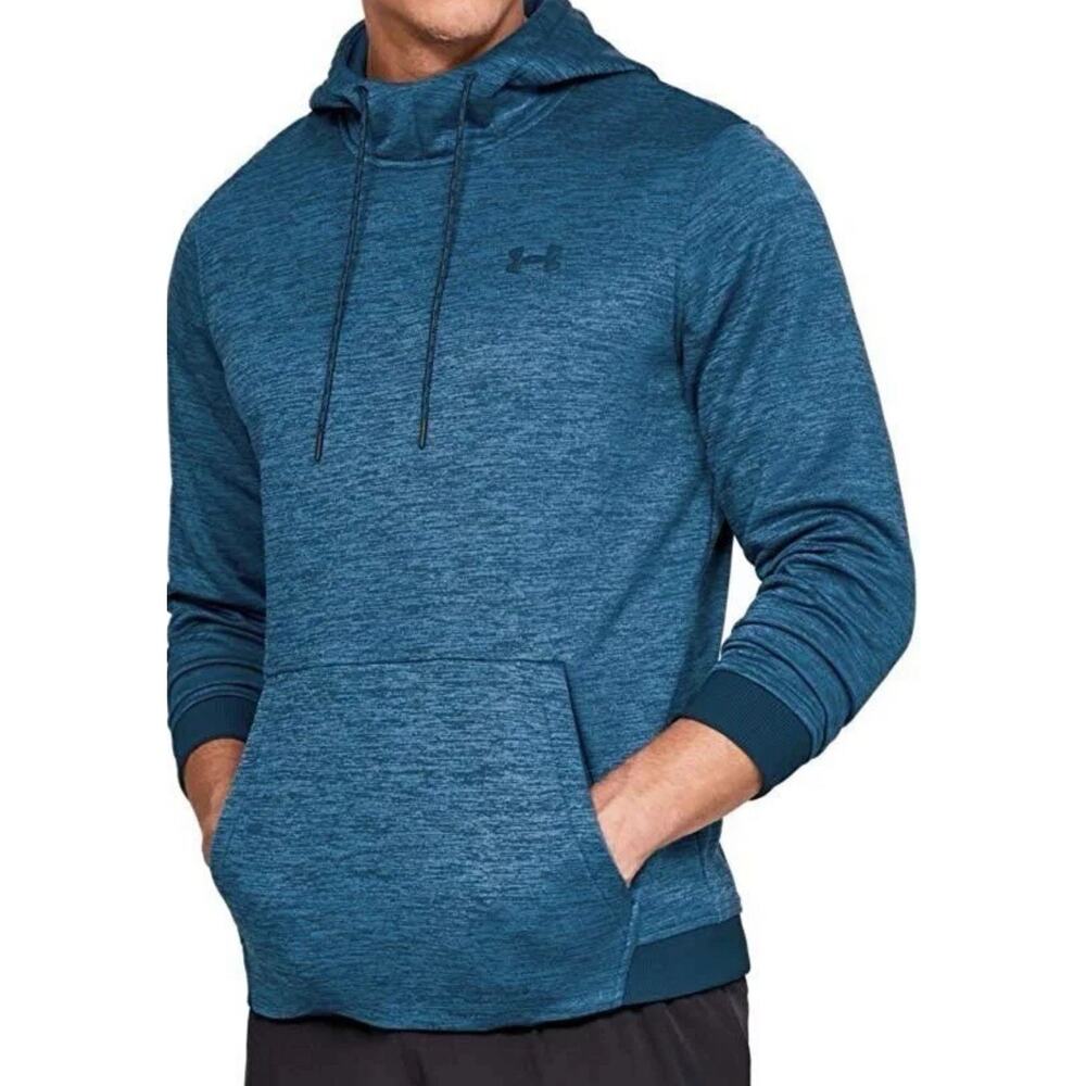 Under Armour-Mens/Teens Pullover Hoodie Sweatshirt-Medium-Blue-w/Tags